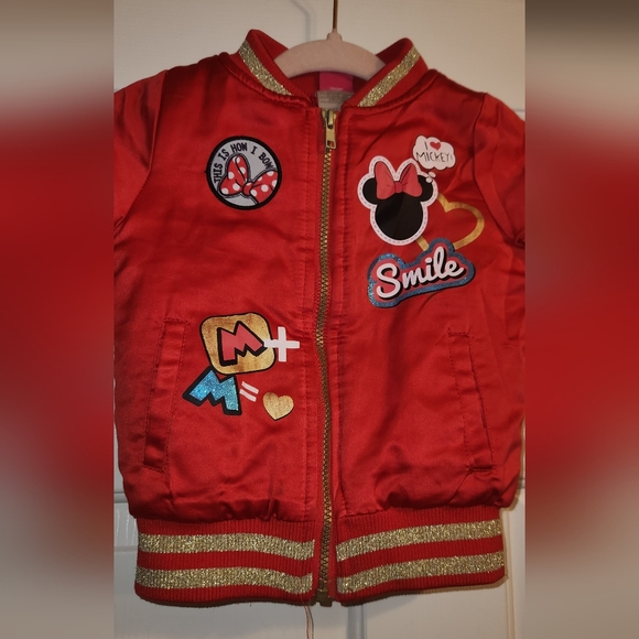 DISNEY MICKEY & MINNIE MOUSE JACKET COAT !! - Picture 3 of 6